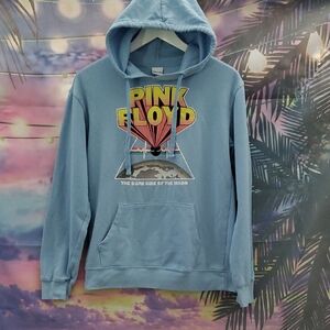 Pink Floyd Light Blue Graphic Sweater